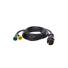 Faisceau cable 5M avec fiche 7-pôles et 2x connecteur 5-pôles