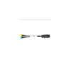 Faisceau cable 5M avec fiche 7-pôles et 2x connecteur 5-pôles