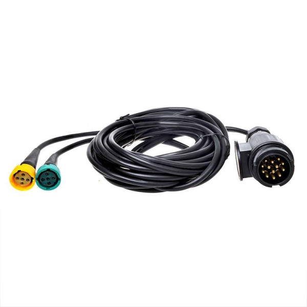 Faisceau cable 5M avec fiche 13-pôles et 2x connecteur 5-pôles