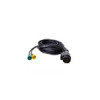 Faisceau cable 9M avec fiche 13-pôles et 2x connecteur 5-pôles