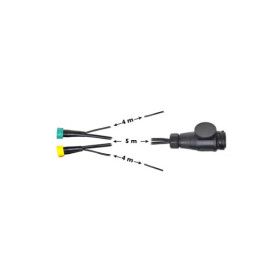 Faisceau cable 5M avec fiche 13-pôles et 2x connecteur 5-pôles + 4M DC