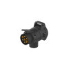 Adaptateur 7- vers 13-pôles avec connexion constante (+)