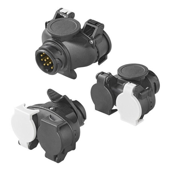 Adaptateur de 13 pôles à 2x 7 pôles type N & S