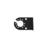 Support de prise métal incliné 8 x 5 cm
