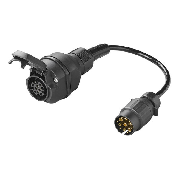 Câble adaptateur 30 cm de 13 pôles type Multicon West à 13 pôles type Jaeger