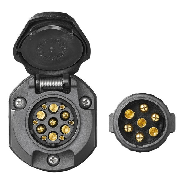 Câble adaptateur 30 cm de 7 pôles à 13 pôles type Multicon West
