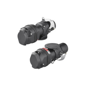 Adaptateur 24V 15- vers 12V 13-pôles ISO12098 ISO11446