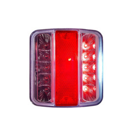 Feu arrière 4 fonctions 98x105mm 14LED