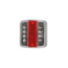 Feu arrière 4 fonctions 98x105mm 14LED avec 5-pôles EC