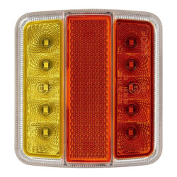 Feu arrière 4 fonctions 98x105mm 14LED PM
