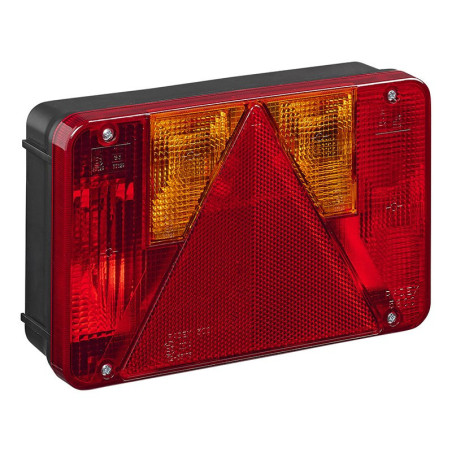Feu arrière 6 fonctions 218x140mm droite