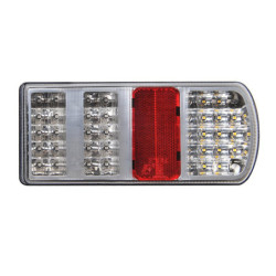Feu arrière 5 fonctions 225x105mm 43LED droite