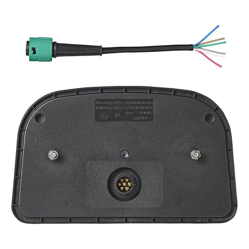 Feu arrière 6 fonctions 240x150mm LED droite
