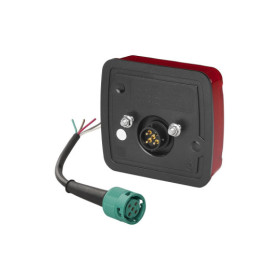 Feu arrière 4 fonctions 106 x 99 mm LED droite
