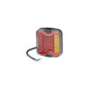 Feu arrière 4 fonctions 105 x 95 mm LED + GLOW droite