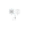 Feu arrière 4 fonctions 105 x 95 mm LED + GLOW droite