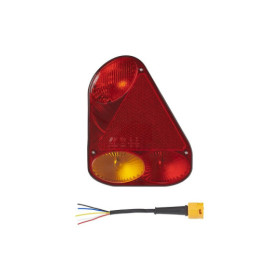 Feu arrière 5 fonctions 218x174mm gauche