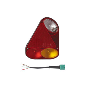 Feu arrière 5 fonctions 218x174mm droite Q-Parts