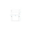 Grille de protection pour feu arrière 140x105x80mm