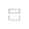 Grille de protection pour feu arrière 228x105x80mm