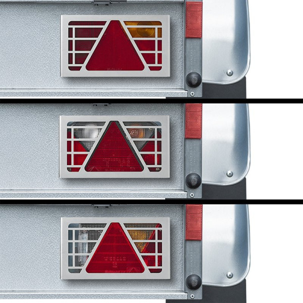 Grille de protection pour feu arrière 250 x 141 x 65 mm