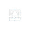 Grille de protection pour feu arrière 250 x 141 x 65 mm