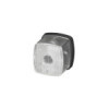 Feu de position blanc 66x62mm avec catadioptre