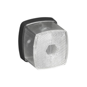 Feu de position blanc 66x62mm avec catadioptre