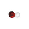 Feu de position rouge 66x62mm