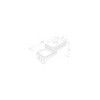 Feu de postion rouge 110x45x51mm