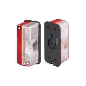 Feu de gabarit rouge/blanc 92x42mm