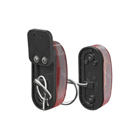 Feu de gabarit LED rouge/blanc gauche