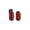 Feu de gabarit LED rouge/blanc gauche droite