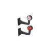 Feu de gabarit rouge/blanc 185mm équerre