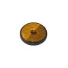 Réflecteur orange 60mm à visser