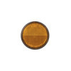 Réflecteur orange 60mm avec boulon 5mm