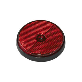 Réflecteur rouge 60mm à visser
