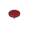 Réflecteur rouge 60mm avec boulon 5mm