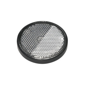 Réflecteur blanc 58mm adhésif avec plaque de base