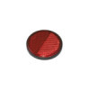 Réflecteur rouge 58mm adhésif avec plaque de base