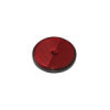 Réflecteur rouge 80mm à visser