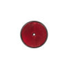 Réflecteur rouge 80mm à visser