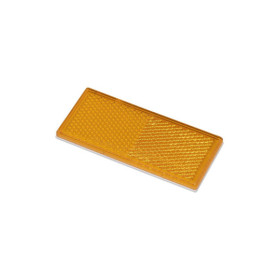 Réflecteur orange 82x36mm adhésif