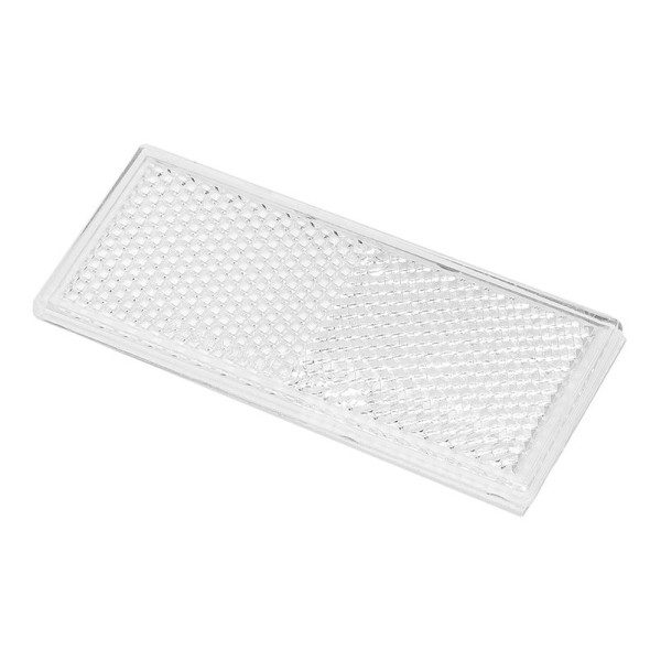 Réflecteur blanc 82x36mm adhésif
