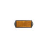 Réflecteur orange 104x40mm à visser