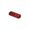 Réflecteur rouge 104x40mm à visser