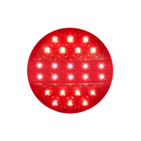 Feu arrière 12/24V 3 fonctions 140mm STF LED