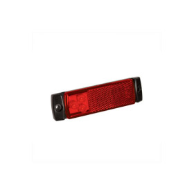 Feu de position arrière 12/24V rouge 126x30mm LED