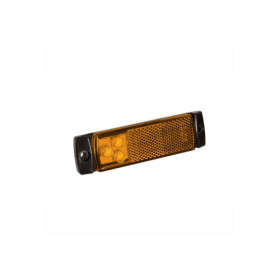 Feu de position latéral 12/24V orange 126x30mm LED