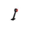Feu de gabarit 12/24V rouge/blanc 166x193mm LED gauche